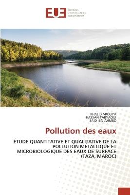 Pollution des eaux - Khalid Arouya,Hassan Tabyaoui,Said Ibn Ahmed - cover
