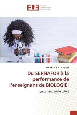Du SERNAFOR à la performance de l'enseignant de BIOLOGIE - Mbusa Bimba Rhemyas - cover