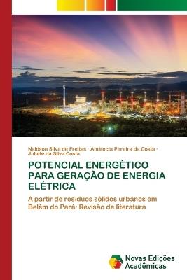 Potencial Energético Para Geração de Energia Elétrica - Naldson Silva de Freitas,Andrecia Pereira Da Costa,Juliete Da Silva Costa - cover