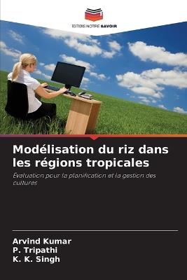 Modélisation du riz dans les régions tropicales - Arvind Kumar,P Tripathi,K K Singh - cover