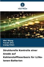 Strukturelle Kontrolle einer Anode auf Kohlenstofffaserbasis für Li/Na-Ionen-Batterien