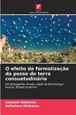 O efeito da formalização da posse de terra consuetudinária