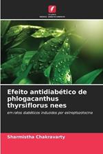 Efeito antidiabético de phlogacanthus thyrsiflorus nees