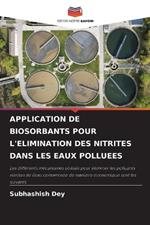 Application de Biosorbants Pour l'Elimination Des Nitrites Dans Les Eaux Polluees