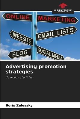 Advertising promotion strategies - Boris Zalessky - cover
