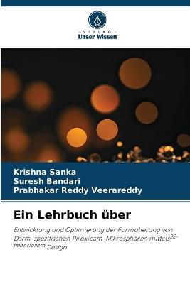 Ein Lehrbuch ?ber - Krishna Sanka,Suresh Bandari,Prabhakar Reddy Veerareddy - cover