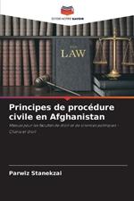 Principes de proc?dure civile en Afghanistan