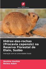 Hidrax-das-rochas (Procavia capensis) na Reserva Florestal de Elain, Sud?o