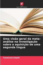 Uma vis?o geral da meta-an?lise na investiga??o sobre a aquisi??o de uma segunda l?ngua