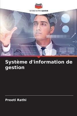 Syst?me d'information de gestion - Preeti Rathi - cover