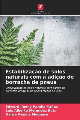 Estabiliza??o de solos naturais com a adi??o de borracha de pneus - Edward Jimmy Pandia Ya?ez,Luis Alberto Melendez Ruiz,Nancy Ramos Maquera - cover