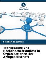 Transparenz und Rechenschaftspflicht in Organisationen der Zivilgesellschaft