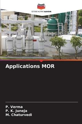 Applications MOR - P Verma,P K Juneja,M Chaturvedi - cover