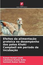 Efeitos da alimenta??o proteica no desempenho dos patos Khaki Campbell em per?odo de incuba??o