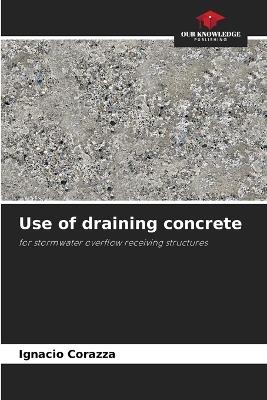 Use of draining concrete - Ignacio Corazza - cover
