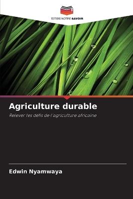 Agriculture durable - Edwin Nyamwaya - cover