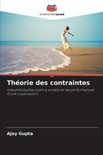 Th?orie des contraintes