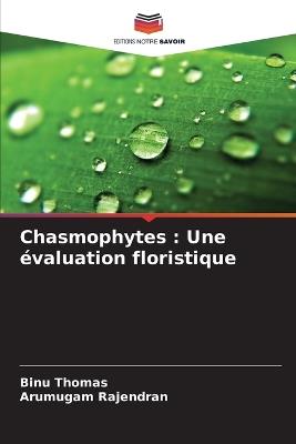Chasmophytes: Une évaluation floristique - Binu Thomas,Arumugam Rajendran - cover