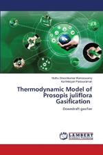 Thermodynamic Model of Prosopis juliflora Gasification