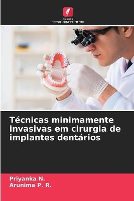 Técnicas minimamente invasivas em cirurgia de implantes dentários - Priyanka N,Arunima P R - cover