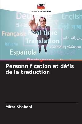 Personnification et défis de la traduction - Mitra Shahabi - cover