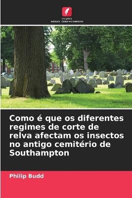 Como é que os diferentes regimes de corte de relva afectam os insectos no antigo cemitério de Southampton - Philip Budd - cover