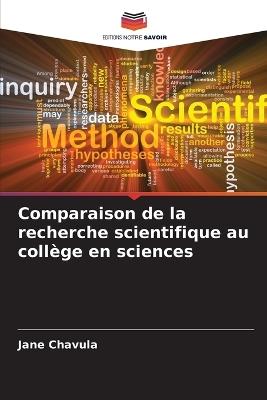 Comparaison de la recherche scientifique au collège en sciences - Jane Chavula - cover