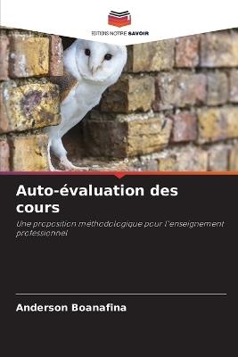 Auto-évaluation des cours - Anderson Boanafina - cover