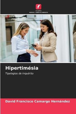 Hipertimésia - David Francisco Camargo Hernández - cover