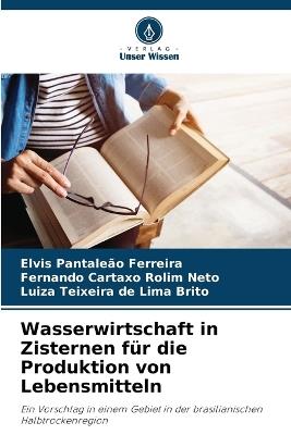 Wasserwirtschaft in Zisternen für die Produktion von Lebensmitteln - Elvis Pantaleão Ferreira,Fernando Cartaxo Rolim Neto,Luiza Teixeira de Lima Brito - cover