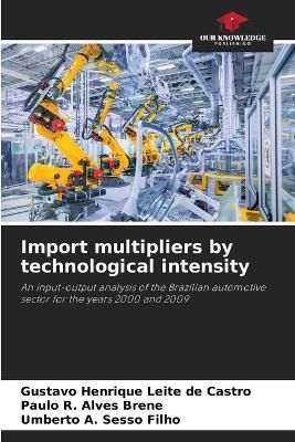 Import multipliers by technological intensity - Gustavo Henrique Leite de Castro,Paulo R Alves Brene,Umberto A Sesso Filho - cover