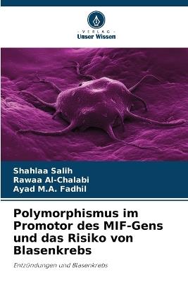 Polymorphismus im Promotor des MIF-Gens und das Risiko von Blasenkrebs - Shahlaa Salih,Rawaa Al-Chalabi,Ayad M a Fadhil - cover