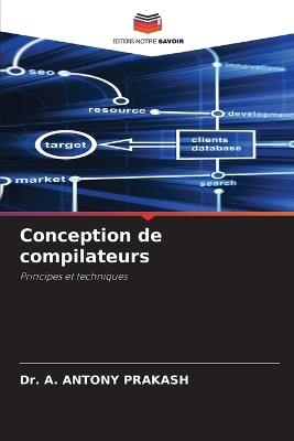 Conception de compilateurs - A Antony Prakash - cover