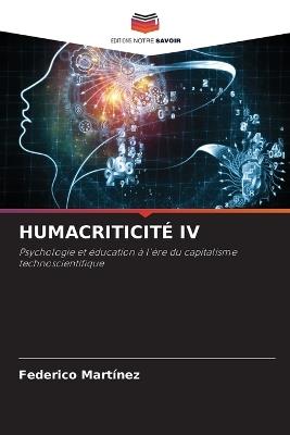 Humacriticité IV - Federico Martínez - cover