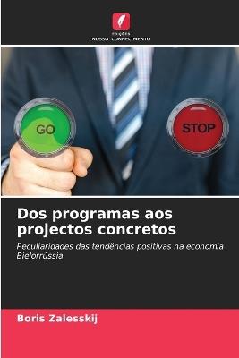 Dos programas aos projectos concretos - Boris Zalesskij - cover