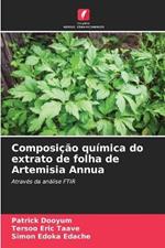 Composição química do extrato de folha de Artemisia Annua