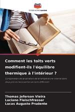 Comment les toits verts modifient-ils l'équilibre thermique à l'intérieur ?