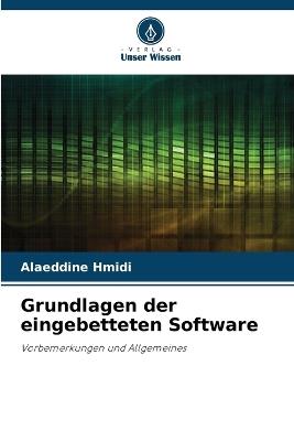 Grundlagen der eingebetteten Software - Alaeddine Hmidi - cover