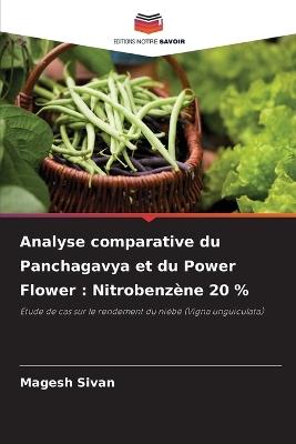 Analyse comparative du Panchagavya et du Power Flower: Nitrobenzène 20 % - Magesh Sivan - cover