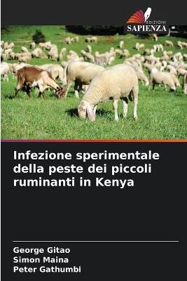 Infezione sperimentale della peste dei piccoli ruminanti in Kenya - George Gitao,Simon Maina,Peter Gathumbi - cover
