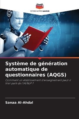Système de génération automatique de questionnaires (AQGS) - Sanaa Al-Ahdal - cover