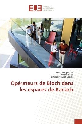 Opérateurs de Bloch dans les espaces de Banach - Amar Bougoutaia,Amar Belacel,Hamidou Youcef Seddik - cover