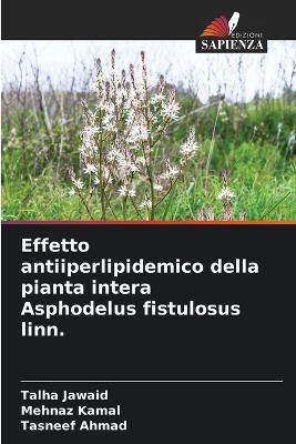 Effetto antiiperlipidemico della pianta intera Asphodelus fistulosus linn. - Talha Jawaid,Mehnaz Kamal,Tasneef Ahmad - cover