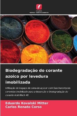Biodegradação do corante azoico por levedura imobilizada - Eduardo Kovalski Mitter,Carlos Renato Corso - cover