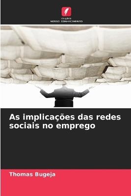 As implicações das redes sociais no emprego - Thomas Bugeja - cover