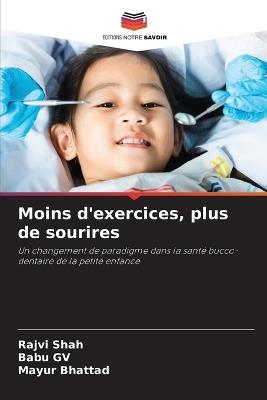 Moins d'exercices, plus de sourires - Rajvi Shah,Babu Gv,Mayur Bhattad - cover