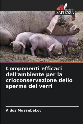 Componenti efficaci dell'ambiente per la crioconservazione dello sperma dei verri - Aidos Musaebekov - cover