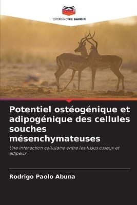 Potentiel ostéogénique et adipogénique des cellules souches mésenchymateuses - Rodrigo Paolo Abuna - cover