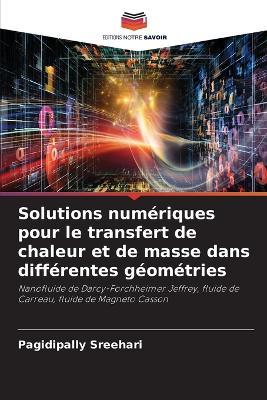 Solutions numériques pour le transfert de chaleur et de masse dans différentes géométries - Pagidipally Sreehari - cover