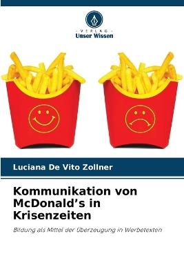Kommunikation von McDonald's in Krisenzeiten - Luciana de Vito Zollner - cover